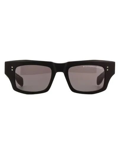 Shop Dita Dts727/a/01 Cosmohacker Sunglasses In Matte Black