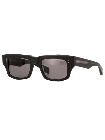 Shop Dita Dts727/a/01 Cosmohacker Sunglasses In Matte Black