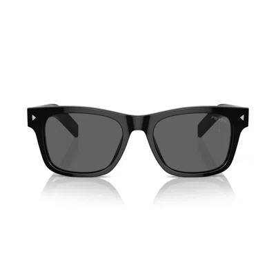 Shop Prada Sunglasses In Nero/verde