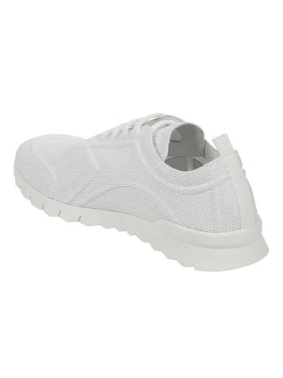 Kiton Sneakers With Laces In White