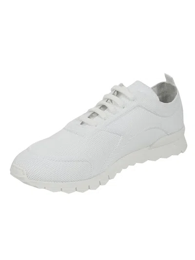 Kiton Sneakers With Laces In White