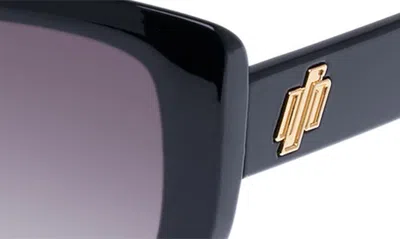 Shop Le Specs Euphoria 52mm Gradient Square Sunglasses In Black