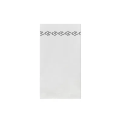 Shop Vietri Papersoft Napkins Florentine Light Gray Guest Towels (pack Of 50)