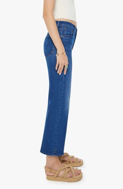 Shop Mother The Rambler Ankle Wide Leg Jeans In Coastal Colors
