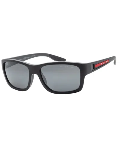Shop Prada Men's Ps01ws 59mm Sunglasses