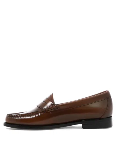 Shop Gh Bass G.h. Bass "weejuns Penny" Loafers In Brown