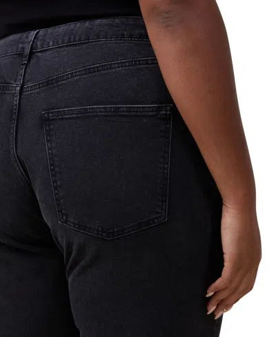 Shop Cotton On Women's Curvy Stretch Bootcut Jean In Graphite