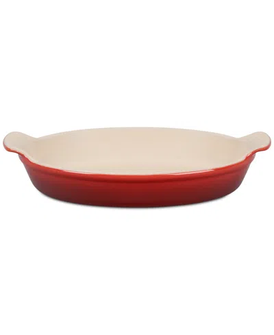 Shop Le Creuset Stoneware 4-pc. Heritage Bakeware Essentials Set In Shallot