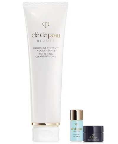 Shop Clé De Peau Beauté 3-pc. Purify & Hydrate Skincare Set In No Color