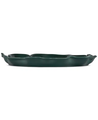Le Creuset Iris Stoneware Serving Platter In Shell Pink