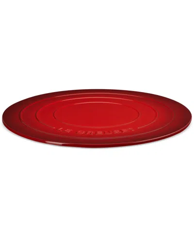 Le Creuset Stoneware Large 15" Round Pizza Baking Stone In Cerise