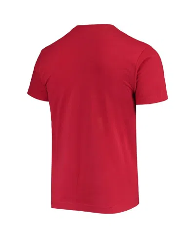 Shop Beast Mode Red Beast Men's Mode Collegiate Wordmark T-shirt