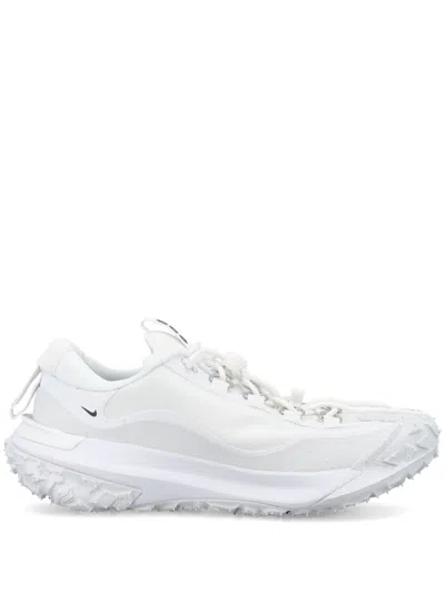 Shop Comme Des Garçons Homme Deux X Nike White Acg Mountain Fly 2 Low Sneakers