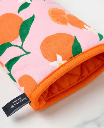 Kate Spade Squeeze The Day Oven Mitt 2-pack In Orange