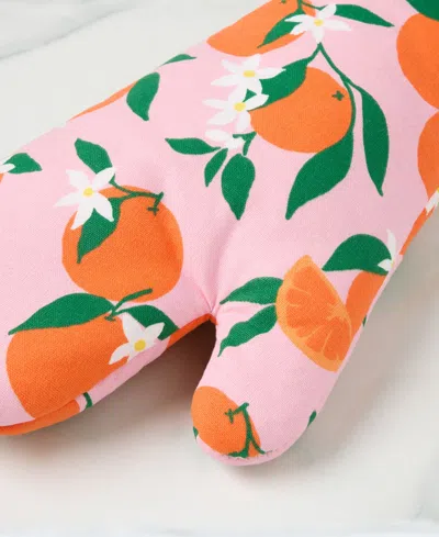 Kate Spade Squeeze The Day Oven Mitt 2-pack In Orange