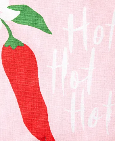 Kate Spade Hot Hot Hot Peppers Pot Holder 2-pack In Red