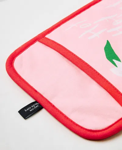 Kate Spade Hot Hot Hot Peppers Pot Holder 2-pack In Red