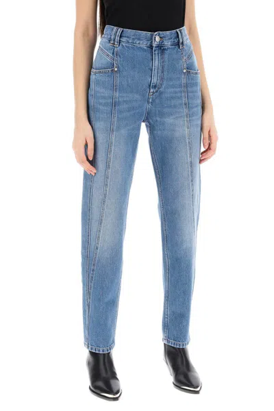 Shop Isabel Marant Nikira Jeans In Blu