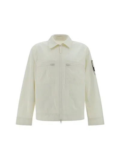 Shop Stone Island Jackets In Bco Naturale
