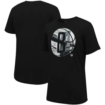 Shop Stadium Essentials Unisex   Black Brooklyn Nets City View T-shirt