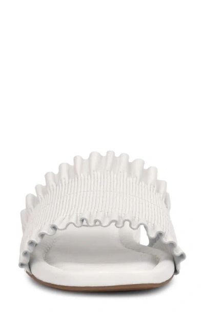 Jessica Simpson Camessa Slide Sandal In Bright White