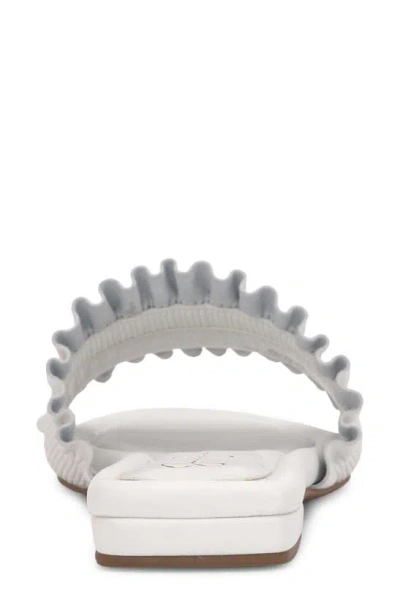 Jessica Simpson Camessa Slide Sandal In Bright White