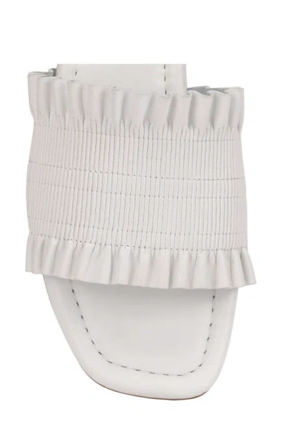 Jessica Simpson Camessa Slide Sandal In Bright White