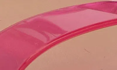 Shop Jessica Simpson Iyla Ankle Wrap Platform Sandal In Pink Jewel