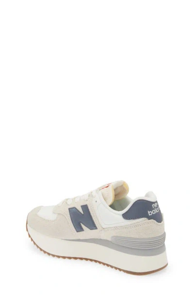 Shop New Balance 574 Sneaker In Moonbeam/ Sea Salt2