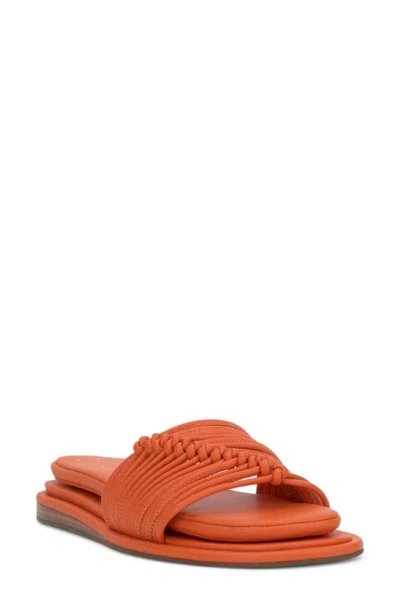 Shop Jessica Simpson Belarina Slide Sandal In Tangerine