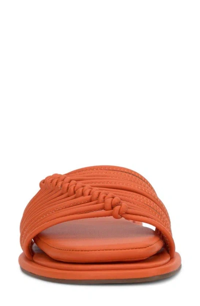 Shop Jessica Simpson Belarina Slide Sandal In Tangerine
