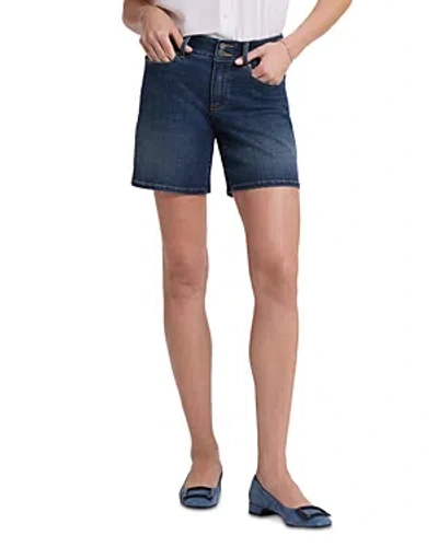 Shop Nydj Frankie Relaxed Jean Shorts In Olympus
