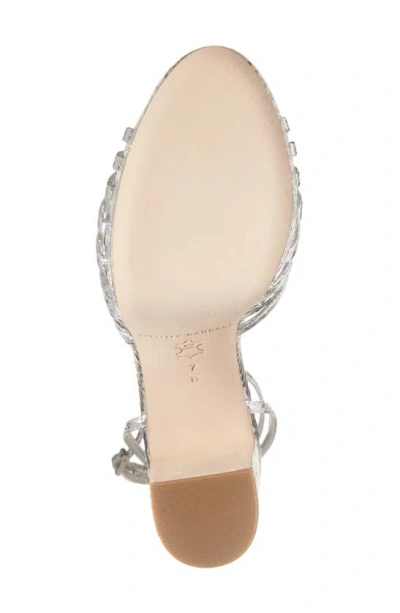 Shop Loeffler Randall Rivka Platform Sandal In Silver