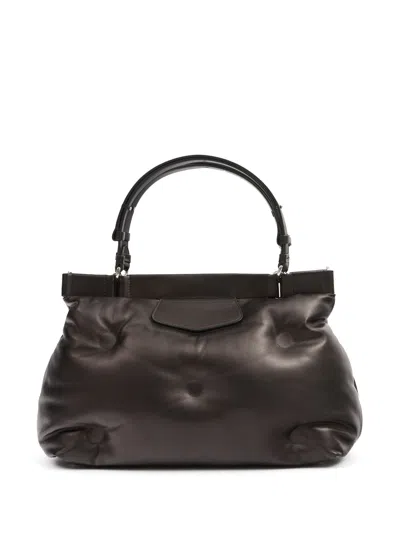 Maison Margiela Medium Glam Slam Tote Bag In T8013 Black