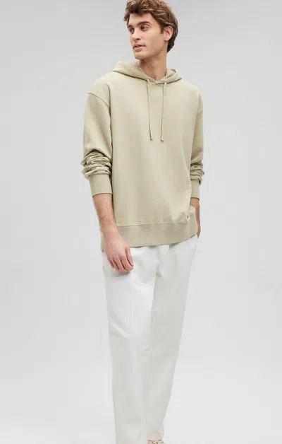 Shop Mavi Hoodie In Overcast In Beige