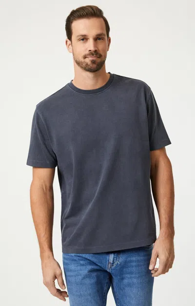 Shop Mavi Short Sleeve T-shirt In Maritime Blue In Dark Blue