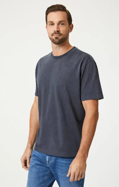 Shop Mavi Short Sleeve T-shirt In Maritime Blue In Dark Blue