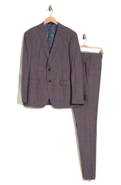Shop John Varvatos Bleecker Wool Suit In Purple
