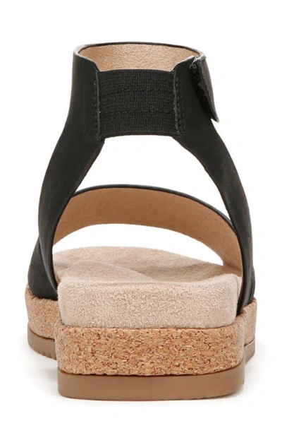 Soul Naturalizer Deara Ankle Strap Flatform Sandals In Black
