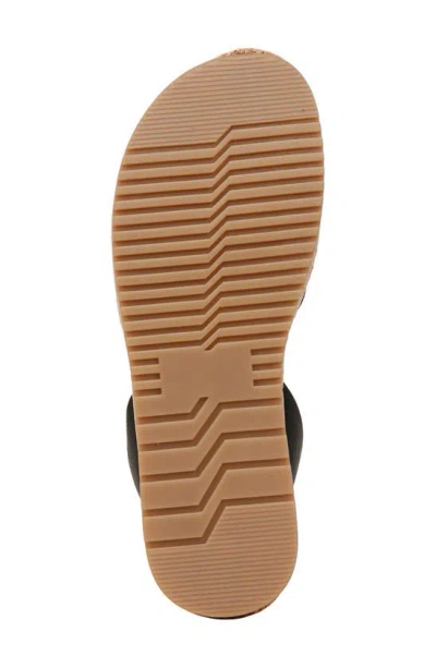 Soul Naturalizer Deara Ankle Strap Flatform Sandals In Black