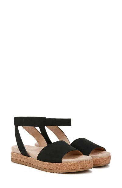 Soul Naturalizer Deara Ankle Strap Flatform Sandals In Black