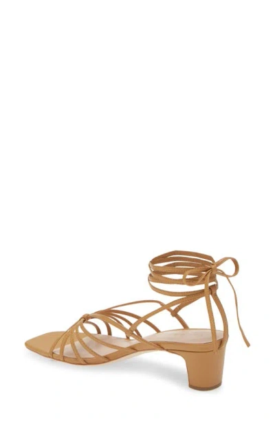 Shop Loeffler Randall Lola Ankle Tie Sandal In Honey