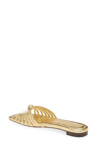 Shop Loeffler Randall Izzie Slide Sandal In Gold