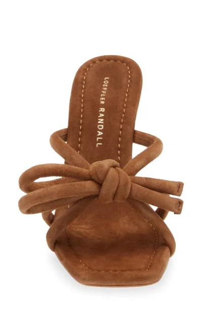 Shop Loeffler Randall Margi Bow Sandal In Cacao