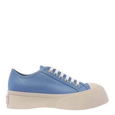 Shop Marni Sneakers In Blue