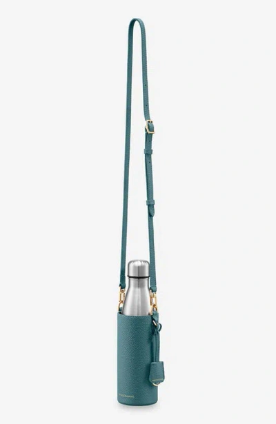 Shop Maison De Sabre Crossbody Water Bottle In Bondi Blue