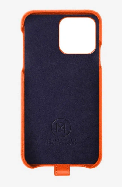 Shop Maison De Sabre Sling Phone Case In Manhattan Orange