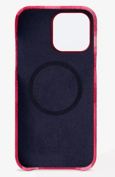 Shop Maison De Sabre Pixelated Phone Case In Pixel Pink