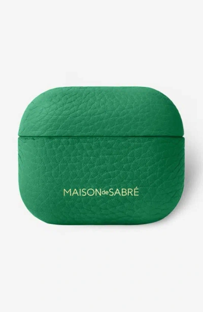 Shop Maison De Sabre Airpods 3 Case In Emerald Green