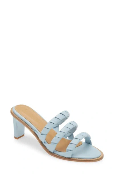 Shop Shekudo Gordons Bay Slide Sandal In Powder Blue